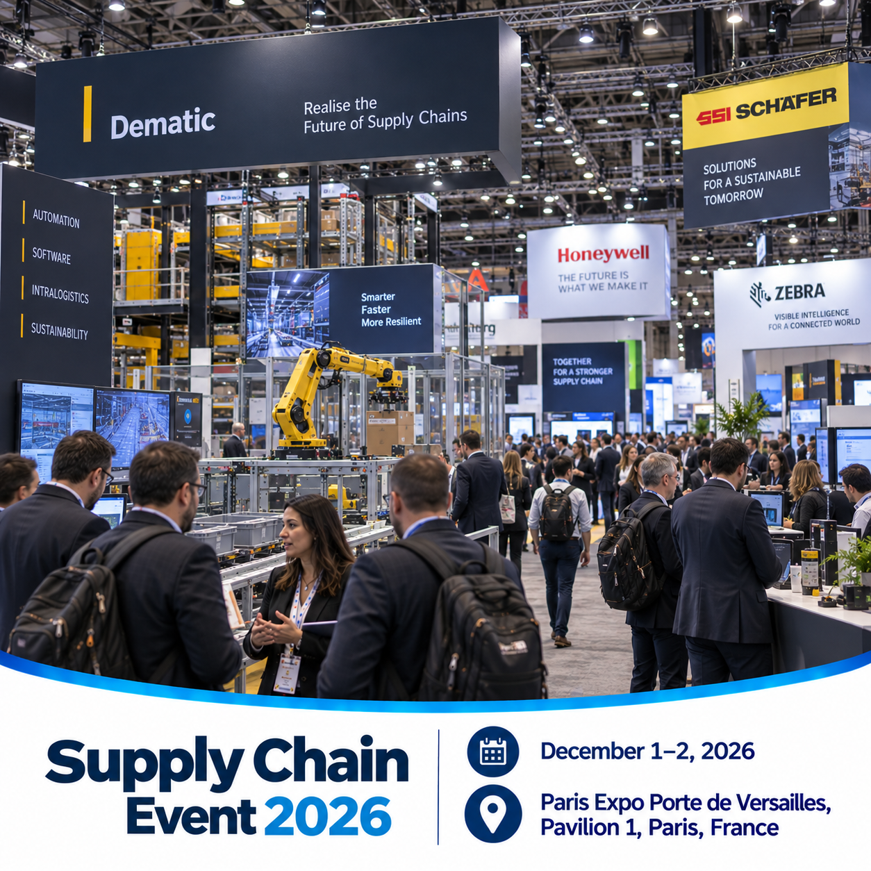 Supply Chain Event 2026 Attendees List & Exhibitors List