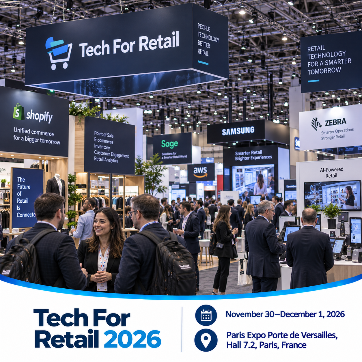 Tech For Retail 2026 Attendees List & Exhibitors List