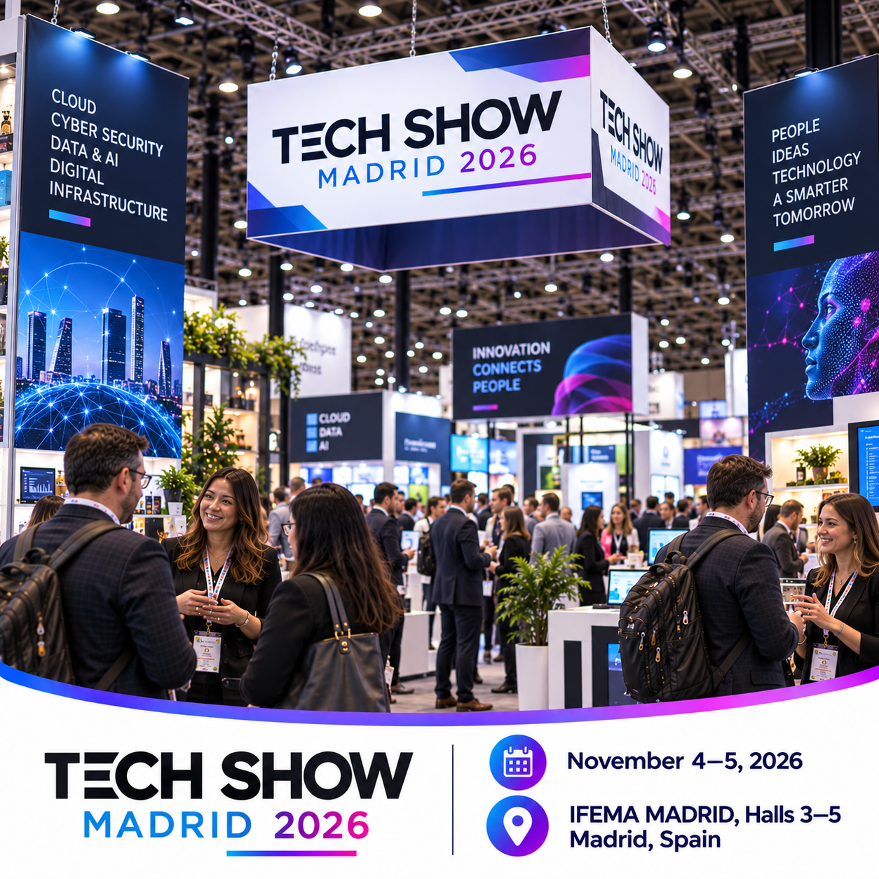 Tech Show Madrid 2026 Attendees List & Exhibitors List