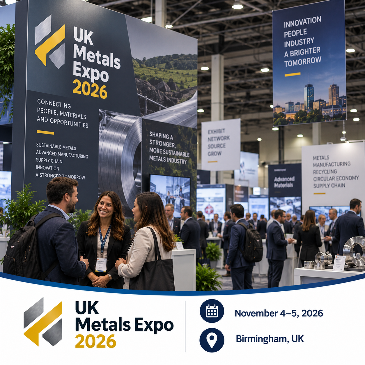 UK Metals Expo 2026 Attendees List & Exhibitors List