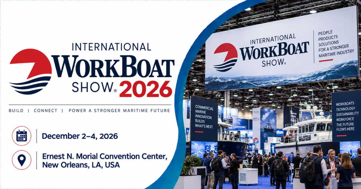 International WorkBoat Show 2026 Attendees List & Exhibitors List