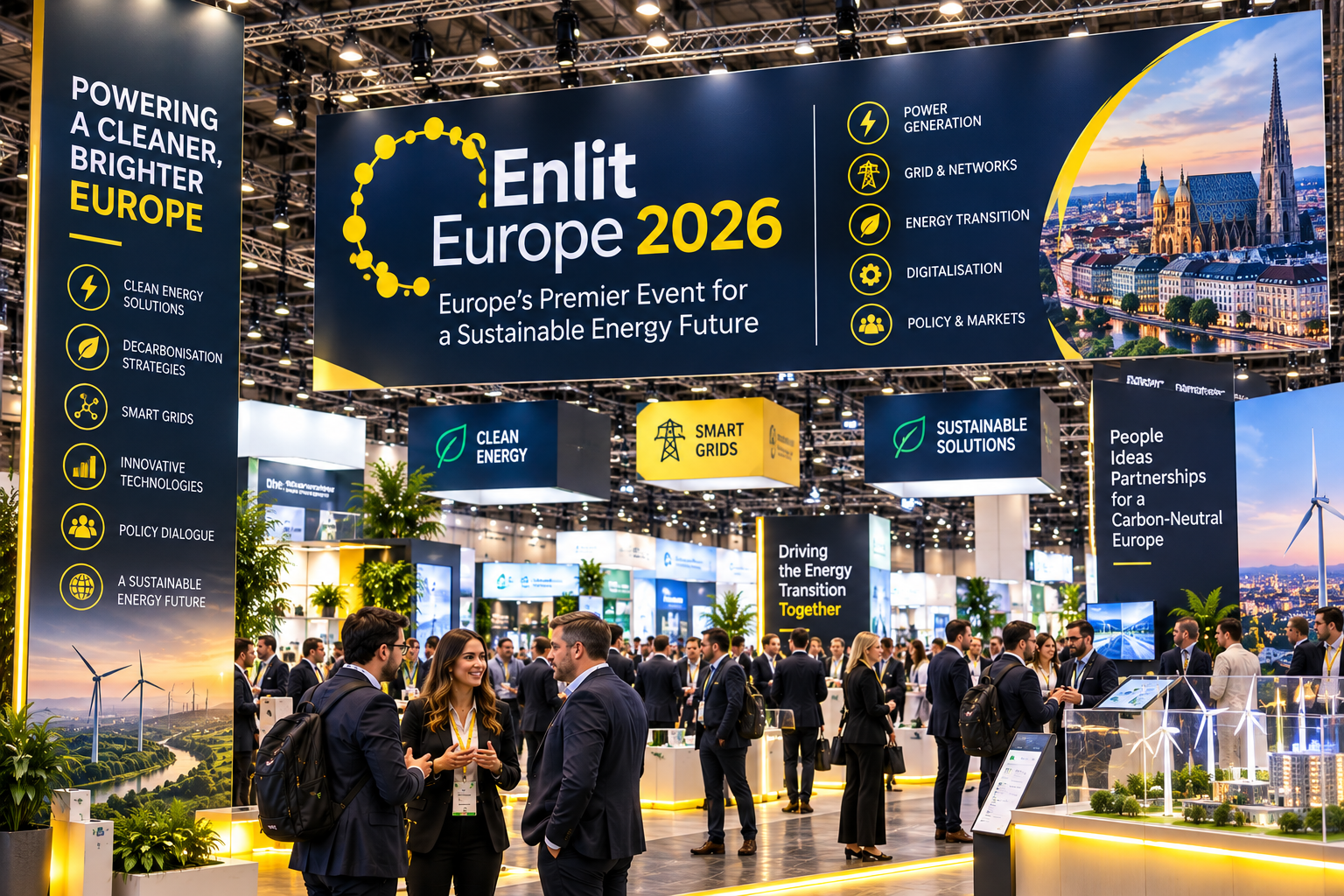 Enlit Europe 2026 Attendees List & Exhibitors List