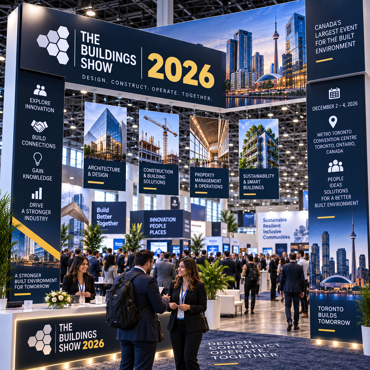 The Buildings Show 2026 Attendees List & Exhibitors List