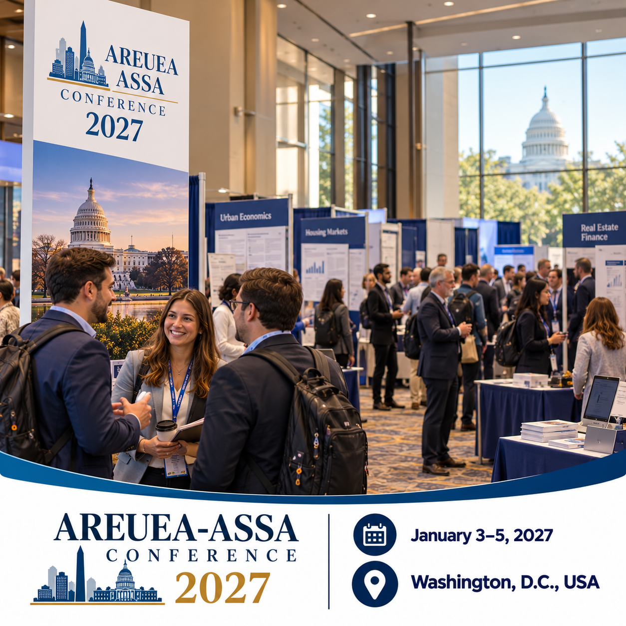 AREUEA-ASSA Conference 2027 Exhibitors List & Visitors List