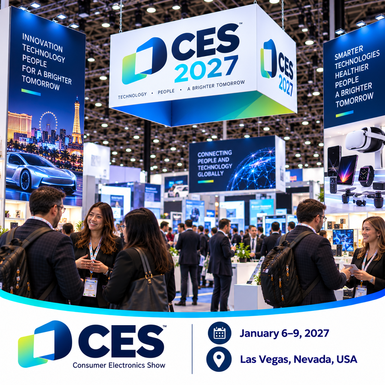 CES 2027 Attendees List & Exhibitors List