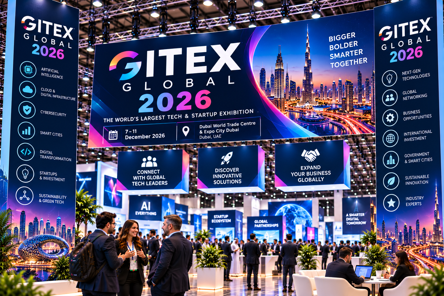GITEX GLOBAL 2026 Attendees List & Exhibitors List