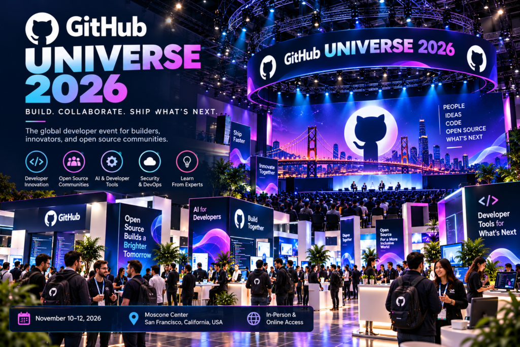 GitHub Universe 2026 Attendees List & Exhibitors Email List