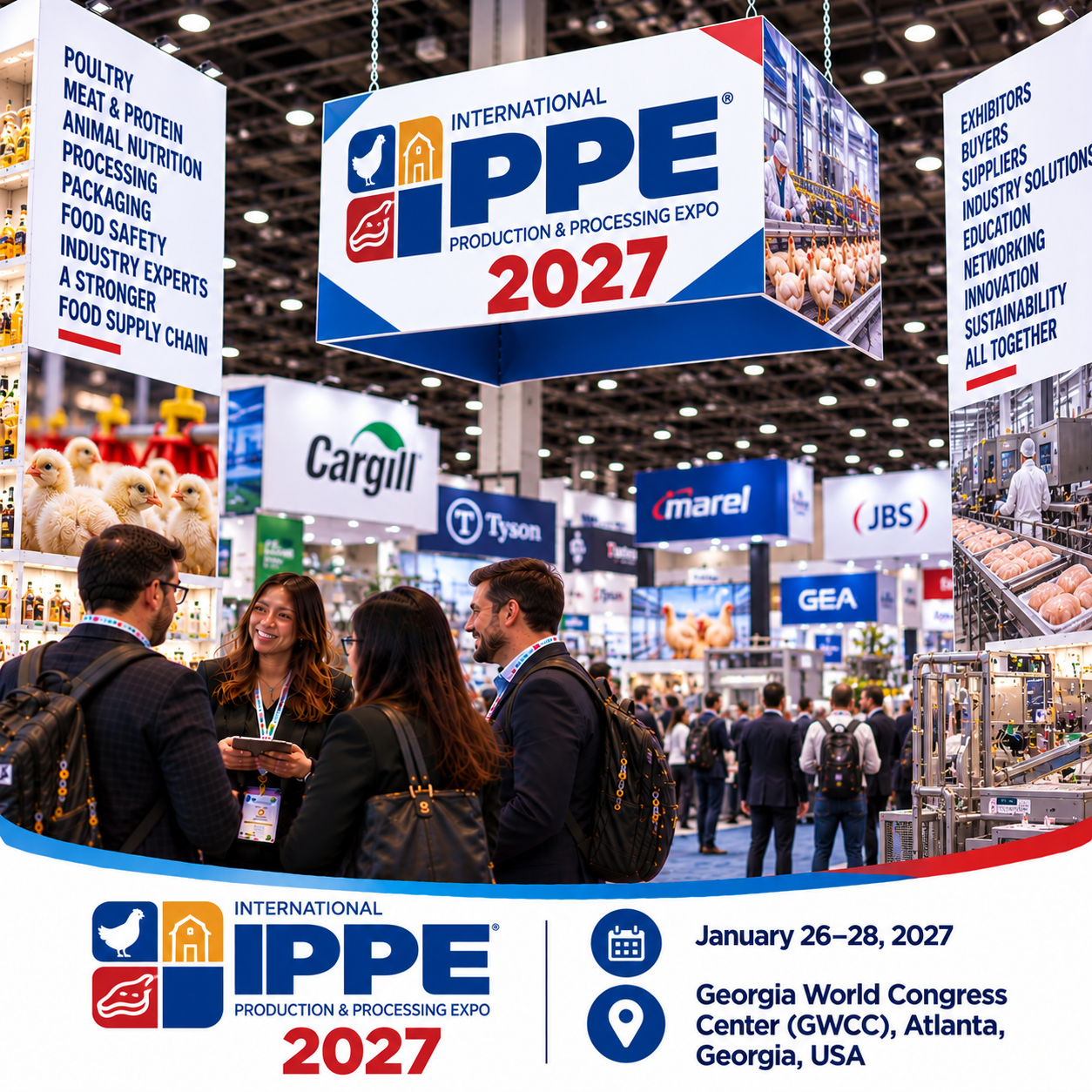 IPPE 2027 Attendees List & Exhibitors List