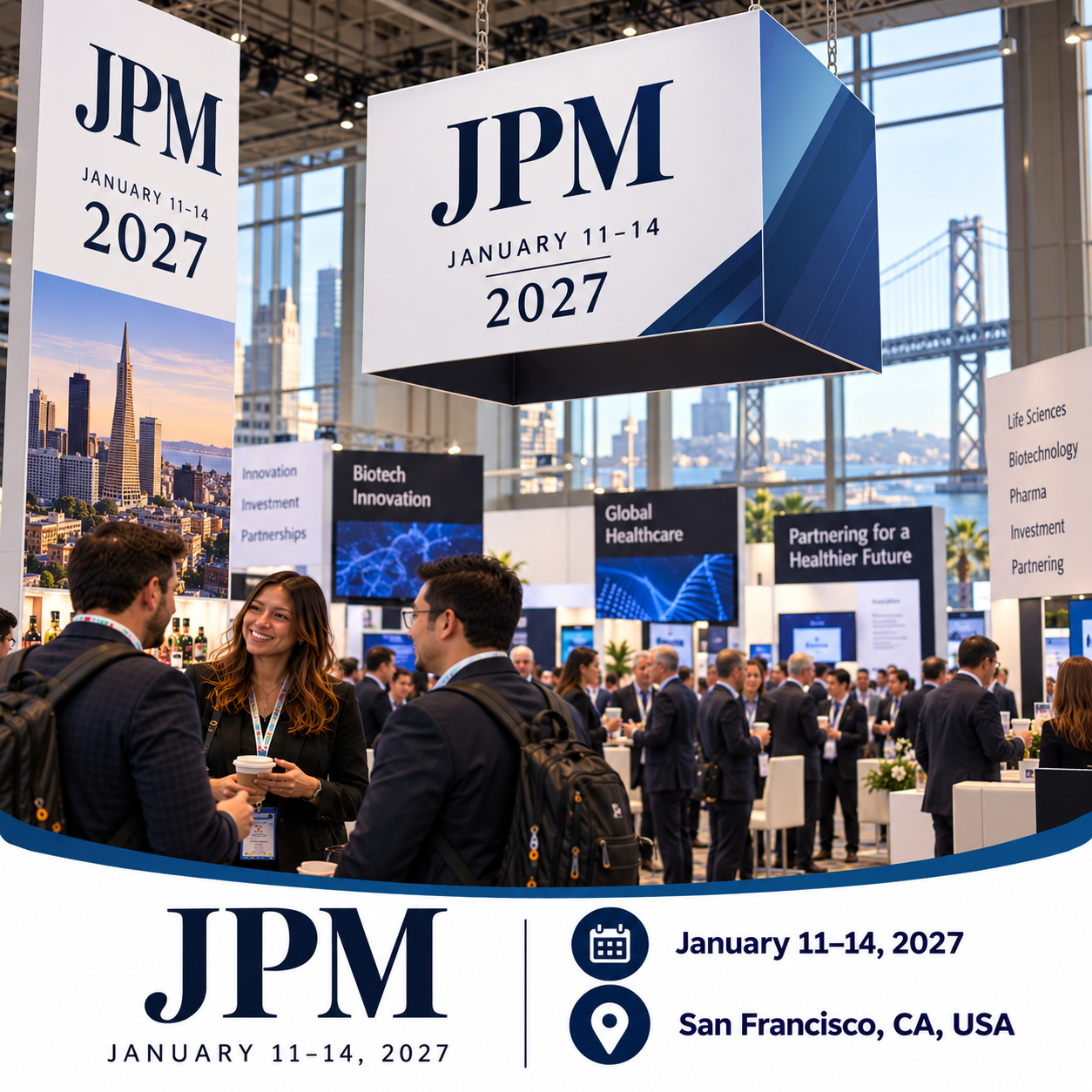 JPM 2027 Attendees List & Exhibitors List