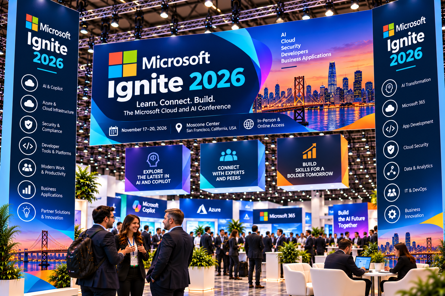 Microsoft Ignite 2026 Attendees List & Exhibitors List