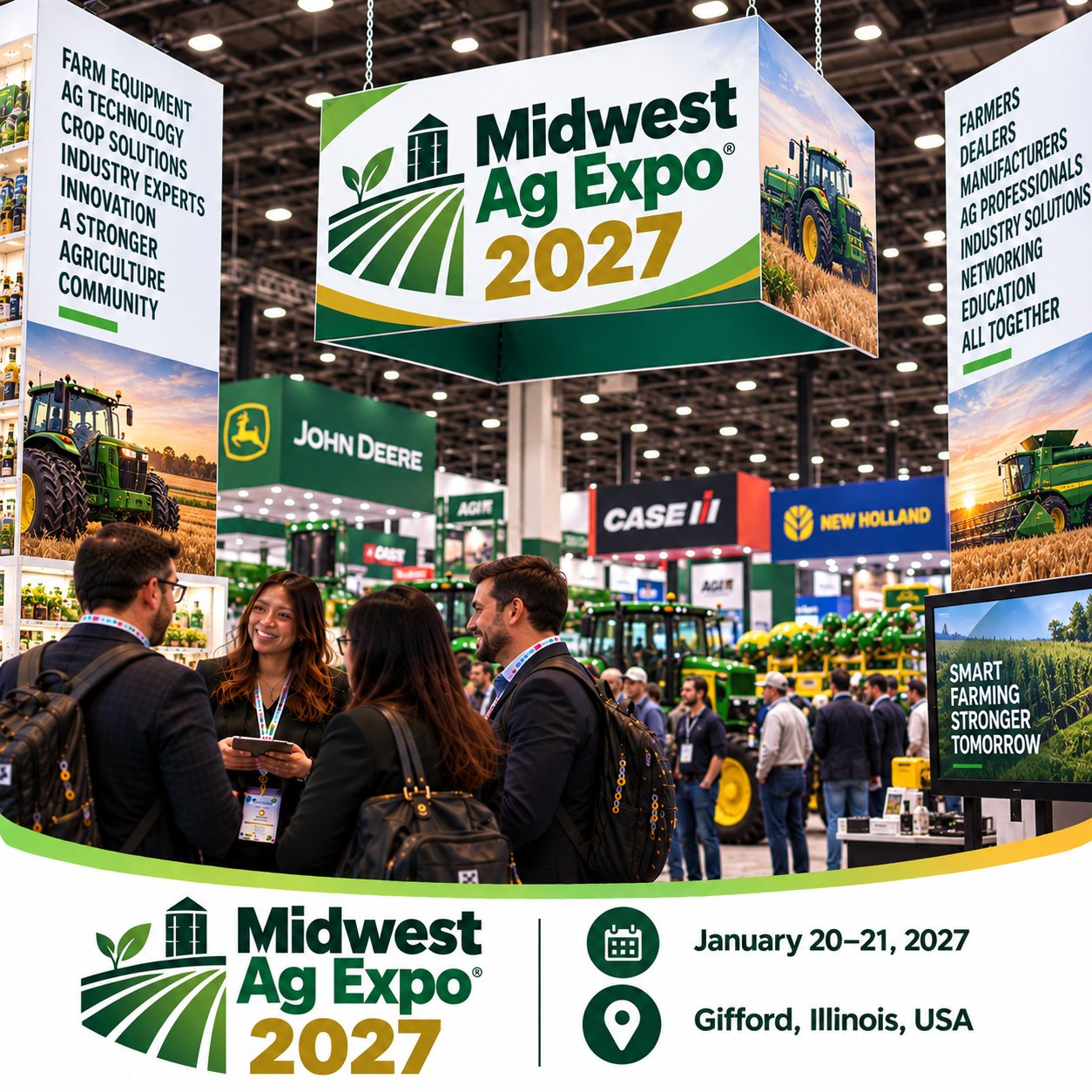 Midwest Ag Expo 2027 Attendees List & Exhibitors List​