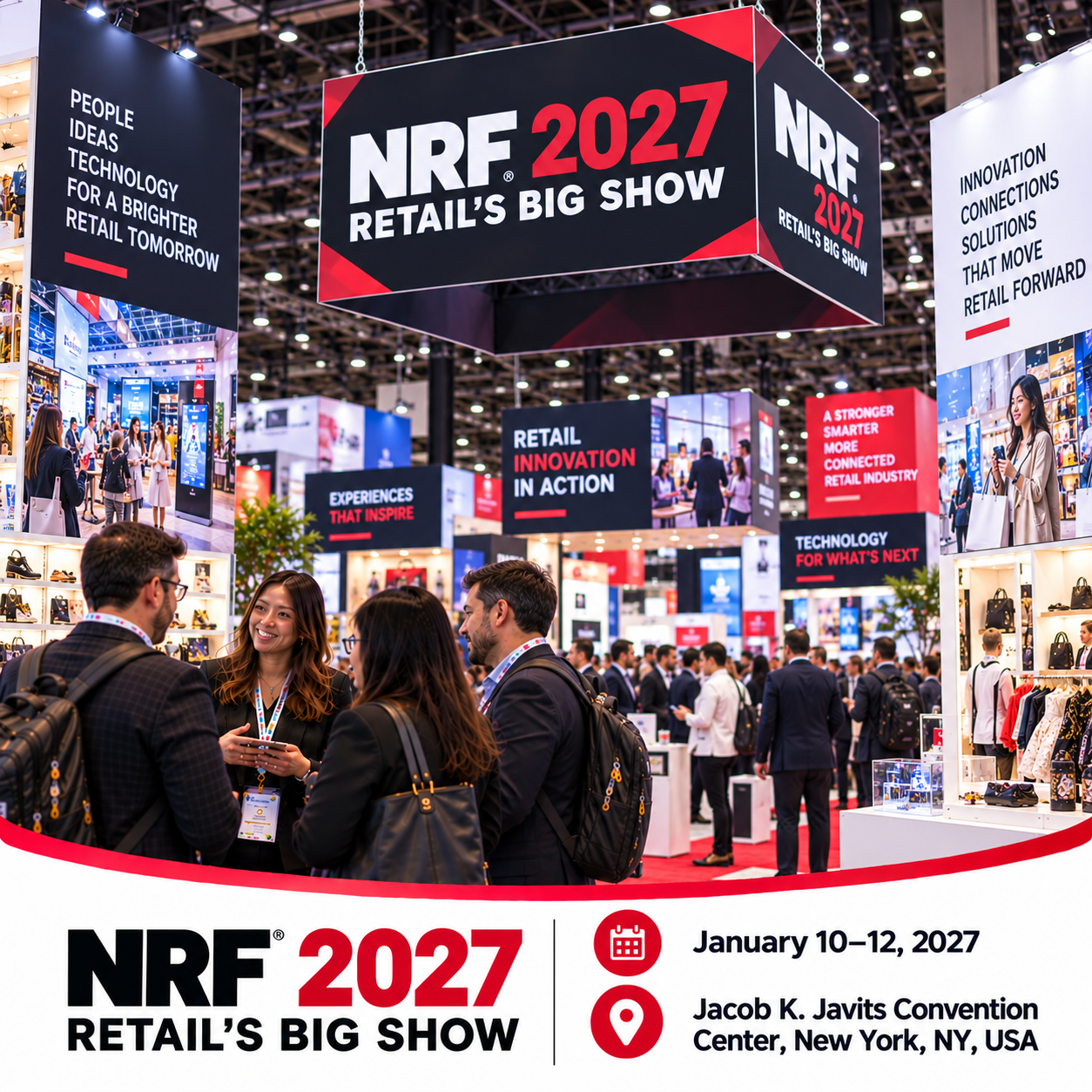 NRF 2027 Attendees List & Exhibitors List
