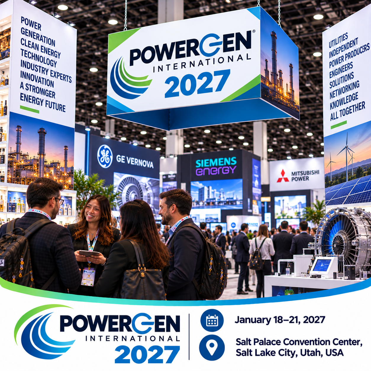 POWERGEN 2027 Attendees List & Exhibitors Database​