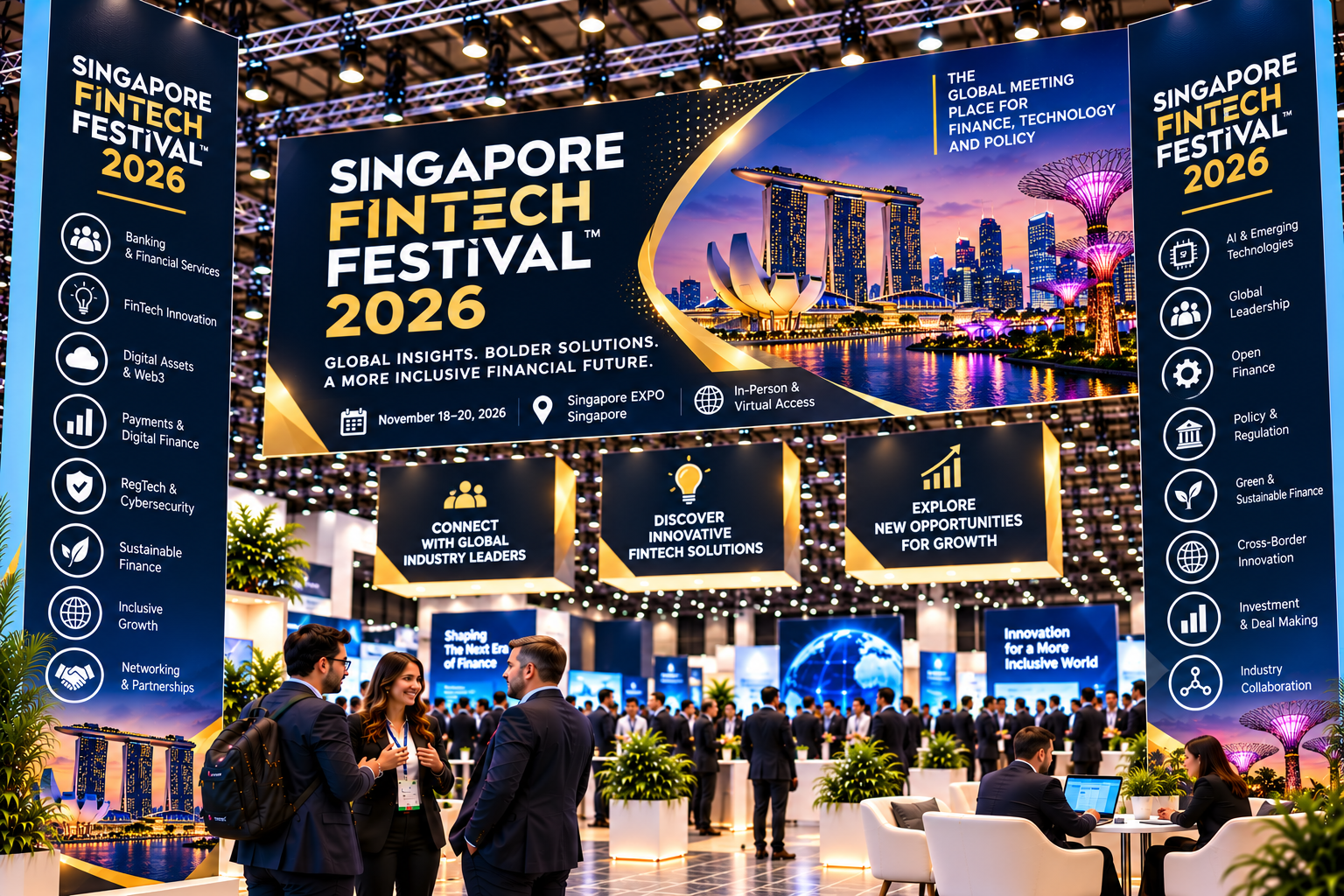 Singapore FinTech Festival 2026 Attendees List & Exhibitors List