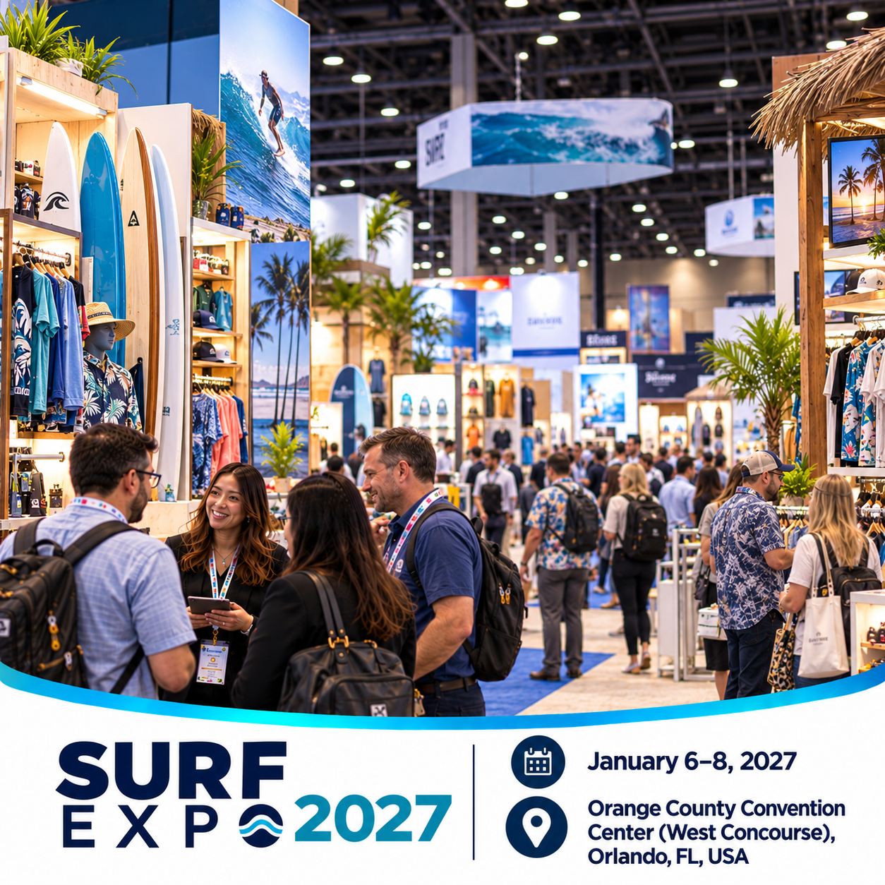 Surf Expo 2027 Attendees List & Exhibitors List