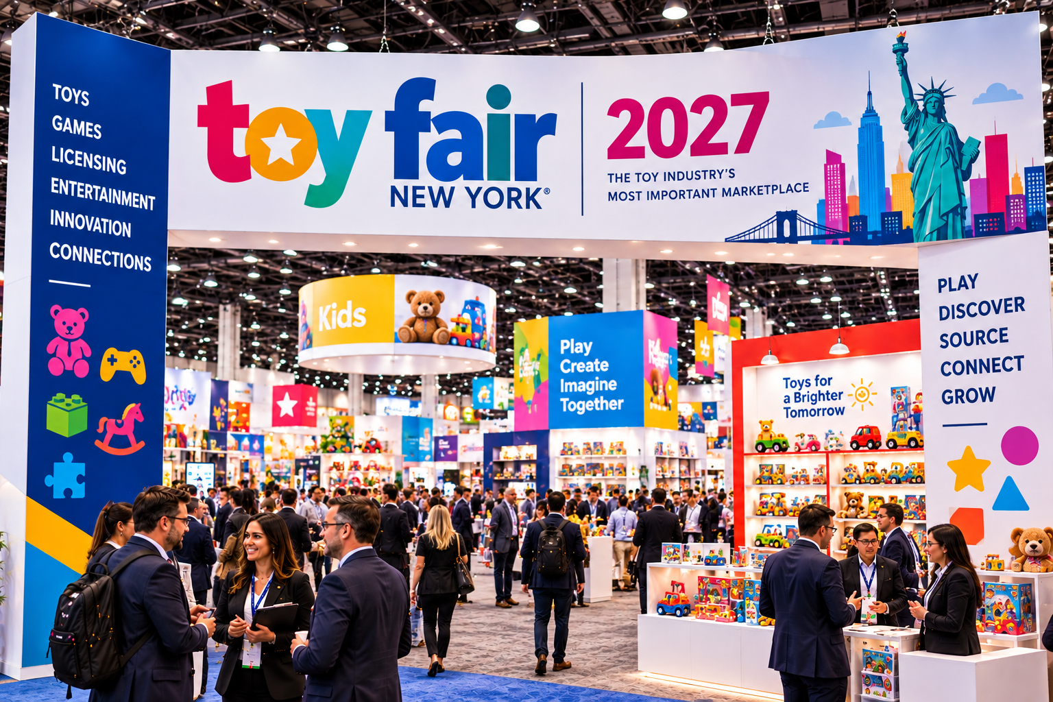 Toy Fair New York 2027 Attendees List & Exhibitors List