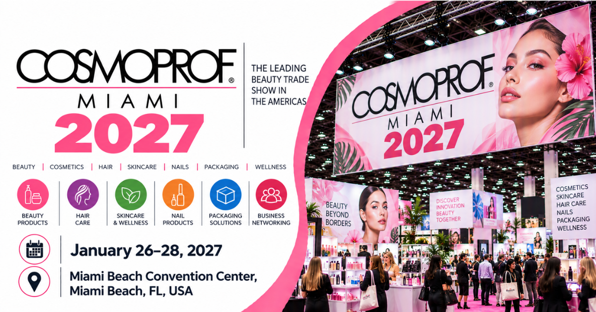 Cosmoprof North America Miami 2027 Attendees List & Exhibitors List