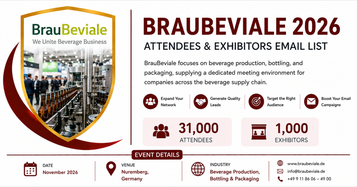 BrauBeviale 2026 Event Marketing
