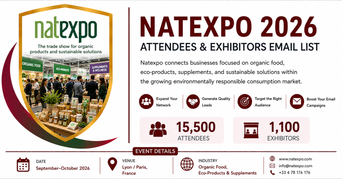 Natexpo 2026 Organic Trade Show
