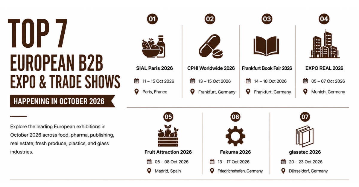 7 Leading B2B Trade Shows in Europe