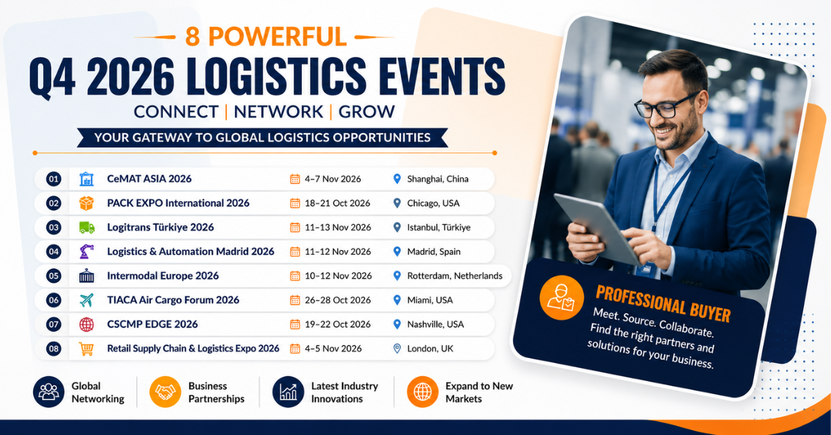 Q4 2026 Top Logistics Trade Shows